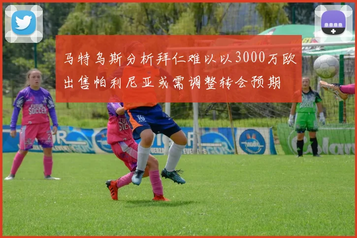 马特乌斯分析拜仁难以以3000万欧出售帕利尼亚或需调整转会预期